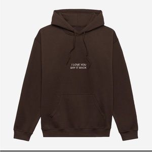 Lonely Ghost "I love you say it back" Hoodie